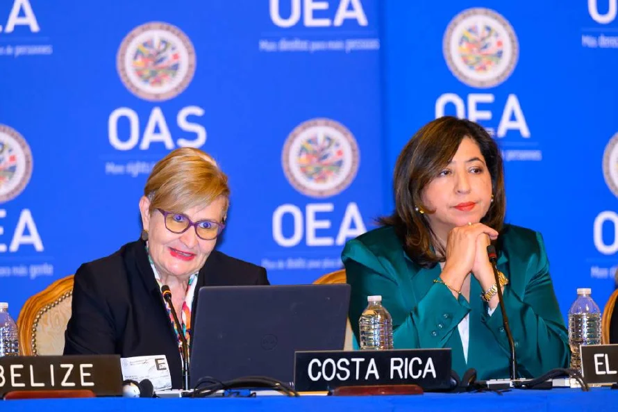 Representante de El Salvador ante la OEA firma hoja de ruta contra el tráfico de armas