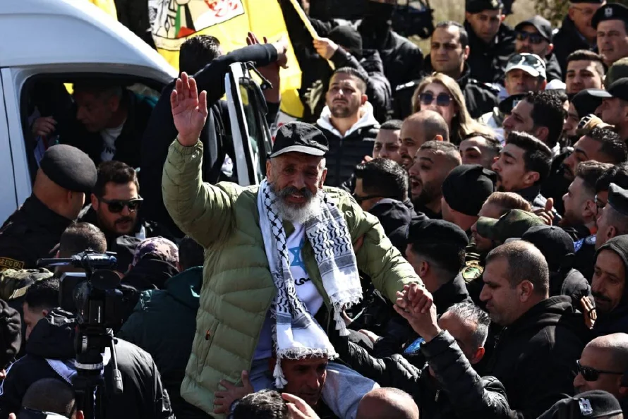 Liberados otros tres rehenes israelíes a cambio de presos palestinos