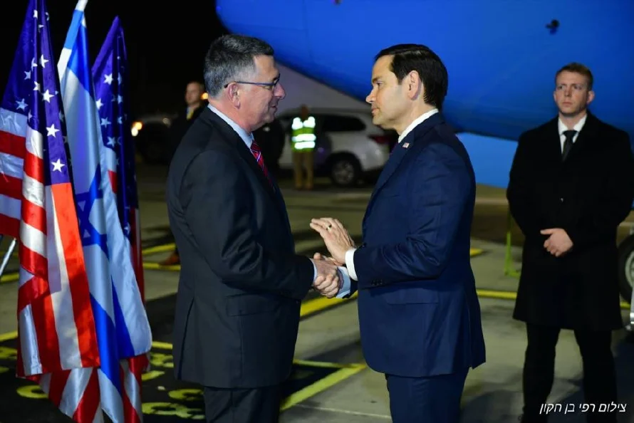 El secretario de Estado Rubio llega a Israel en la primera etapa de su gira por Oriente Medio