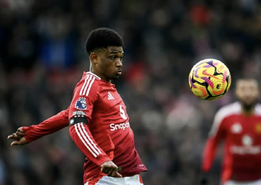 Delantero de Manchester United Amad Diallo podría perderse resto de temporada por lesión