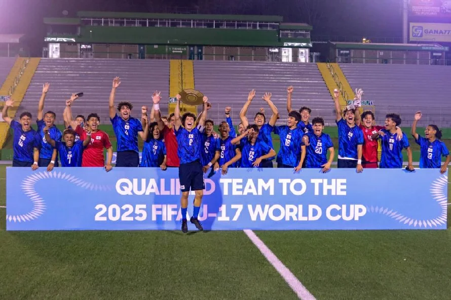 Selecta vence 2-1 a Jamaica y logra su clasificación al Mundial Sub-17 de Catar
