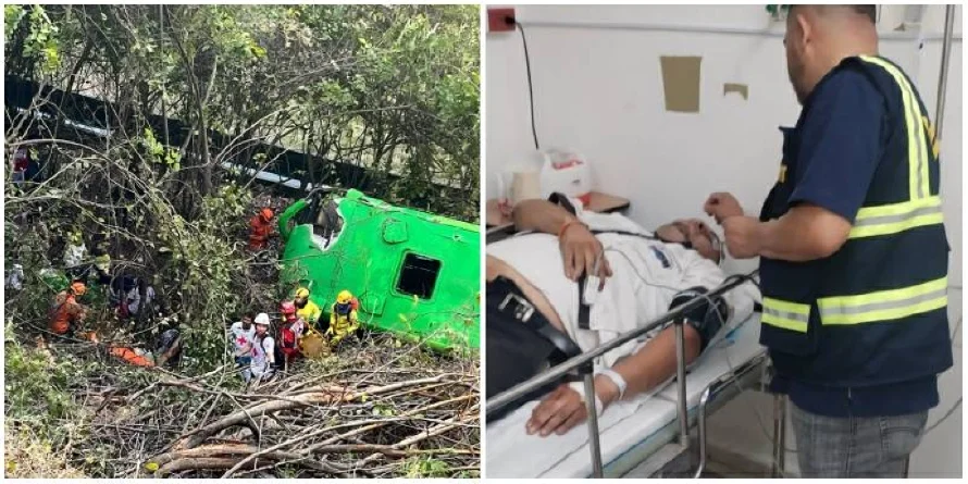 PNC confirma muerte de pasajero tras accidente de bus en Quebrada Seca y custodia a conductor