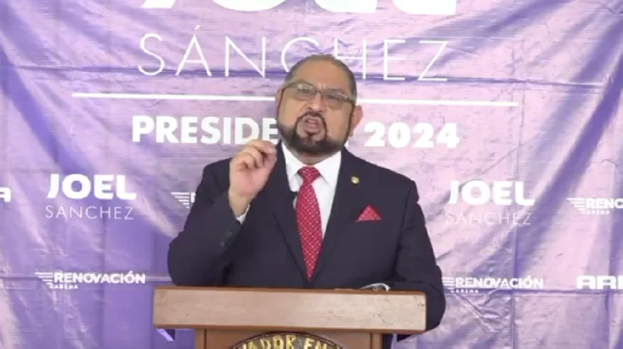 Joel Sánchez: "No me arrepiento de haber sido el candidato de Arena, lo hice de corazón"