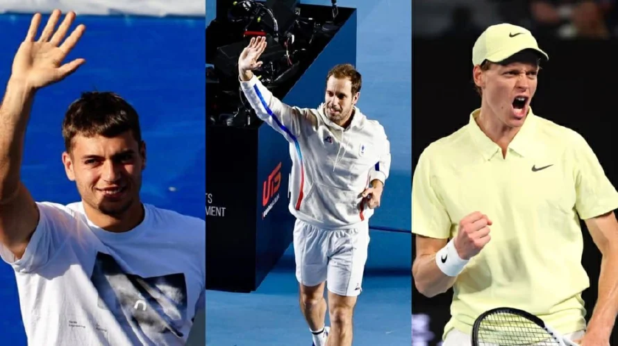 Tenistas Cobolli y Gasquet expresan respaldo a Jannik Sinner