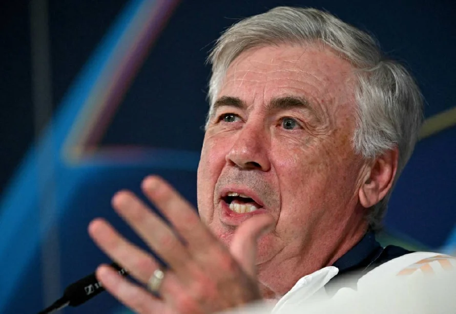 Carlo Ancelotti: "Estoy más tranquilo con los arbitrajes europeos, hay menos polémica"