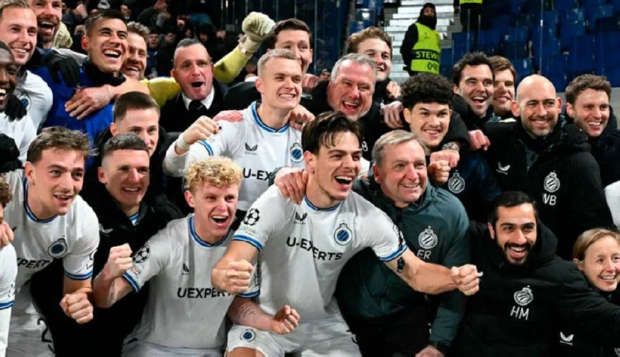 Brujas da la sorpresa y deja en el camino al Atalanta