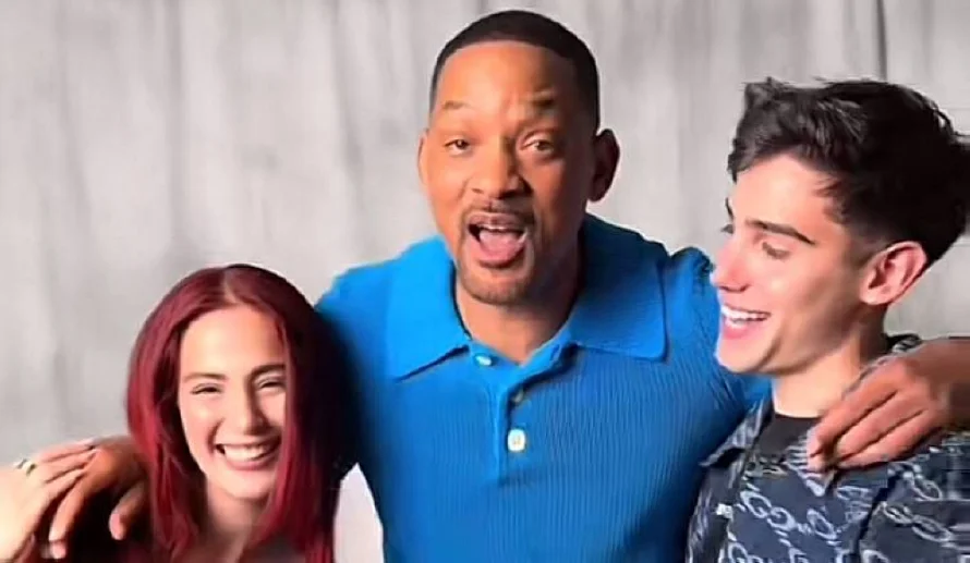 La salvadoreña Nicolle Figueroa ahora se codea con al actor Will Smith