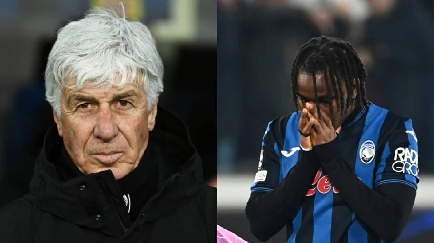 Técnico de Atalanta sobre Lookman: "Es uno de los peores pateadores de penales que he visto"