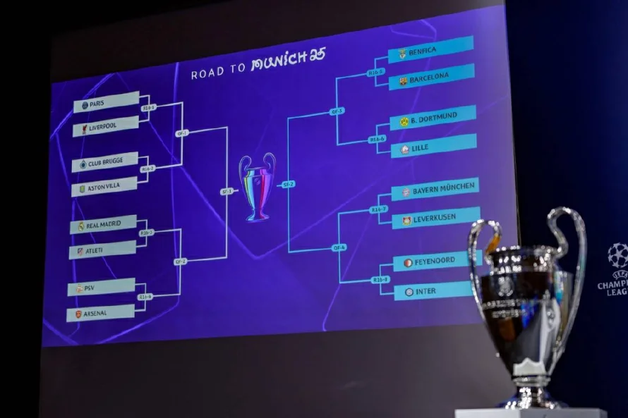 Derbi madrileño, duelo alemán Bayern-Bayer y estelar PSG-Liverpool en octavos de Champions