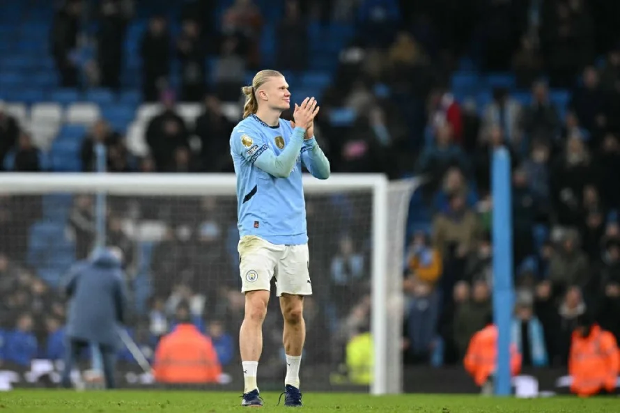 Haaland es duda con Manchester City ante el Liverpool