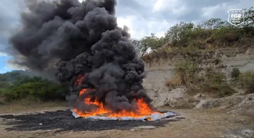 Autoridades destruyen cocaína valorada en más de $39 millones
