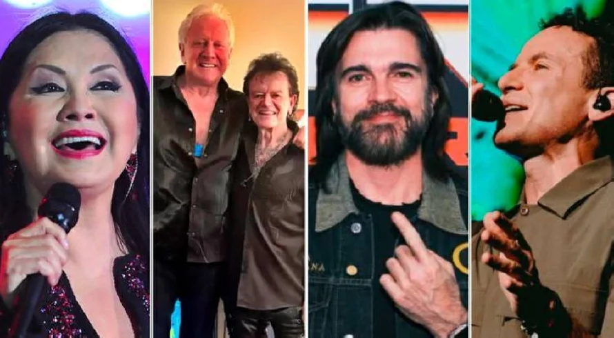 Two Shows anuncia conciertos de Juanes, Ana Gabriel, Fonseca y Air Supply