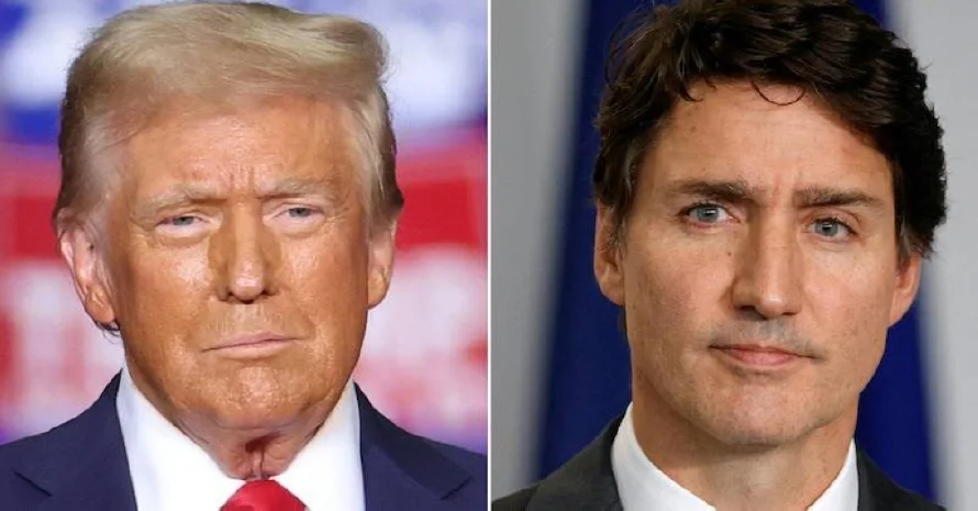 Trudeau le dice a Trump que Canadá reduce 90 % el fentanilo que cruza la frontera