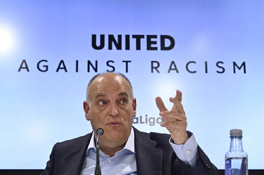 Presidente de LaLiga: "Se intenta que todo el madridismo entre en una política de conspiración que no existe"