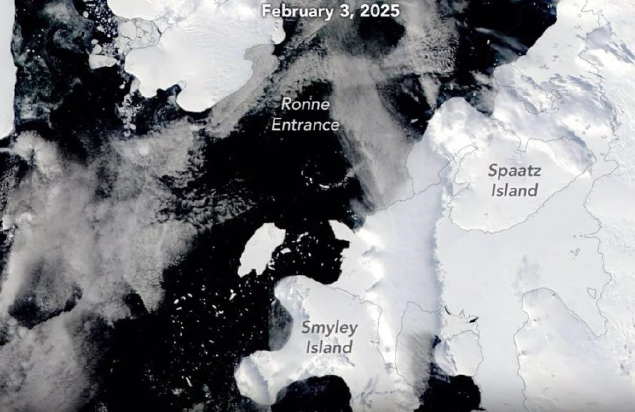 Nuevo iceberg del tamaño de Chicago se desprende en la Antártida