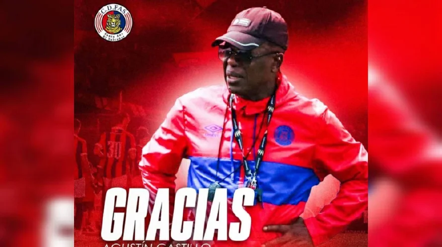 Agustín Castillo ya no sigue como director técnico de FAS