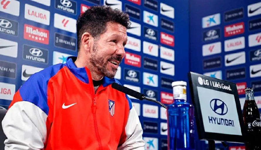 Simeone: "La fortaleza del FC Barcelona es el entrenador"