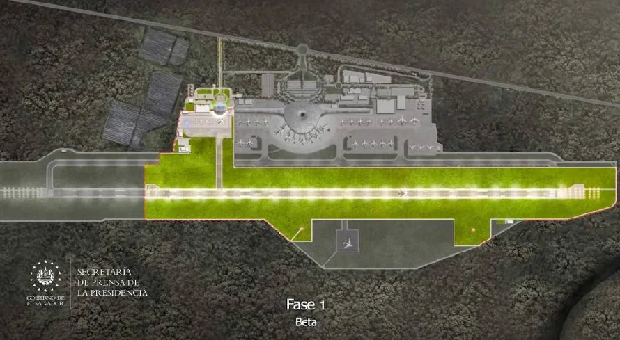 Gobierno pide presupuestar $157.7 millones para pista de aterrizaje y hangares en Aeropuerto del Pacífico