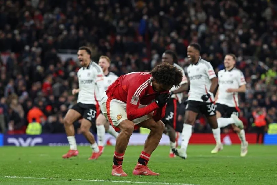 El campeón Manchester United cae por penales ante el Fulham en la FA Cup
