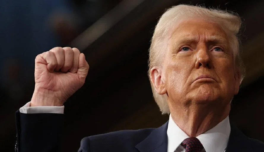 Amor y odio hacia Trump en el discurso más largo ante el Congreso