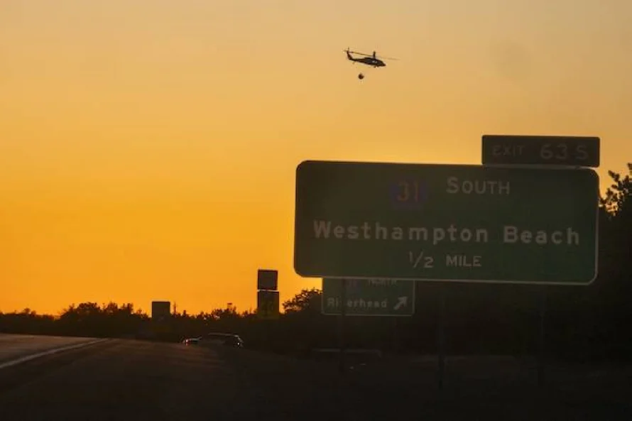 Declaran el estado de emergencia en Long Island por una serie de incendios
