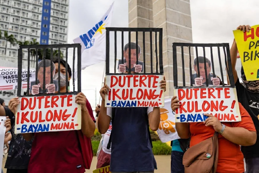 Abogados del expresidente Duterte exigen su regreso a Filipinas