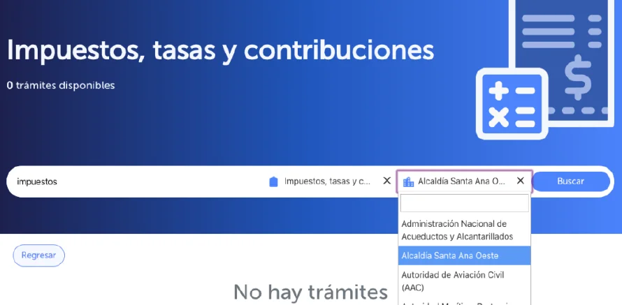 Santa Ana Oeste dice es "primera" alcaldía con solvencia municipal en línea en simple.sv