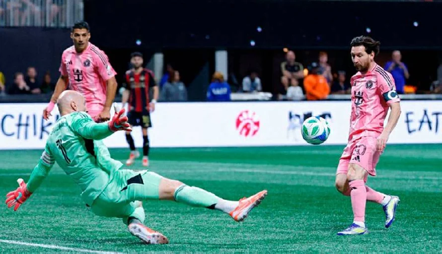 Inter Miami vence al Atlanta United "in extremis"