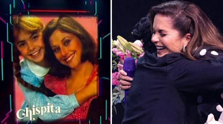 Lucero se rompe en reencuentro con su madre de "Chispita": Angélica Aragón