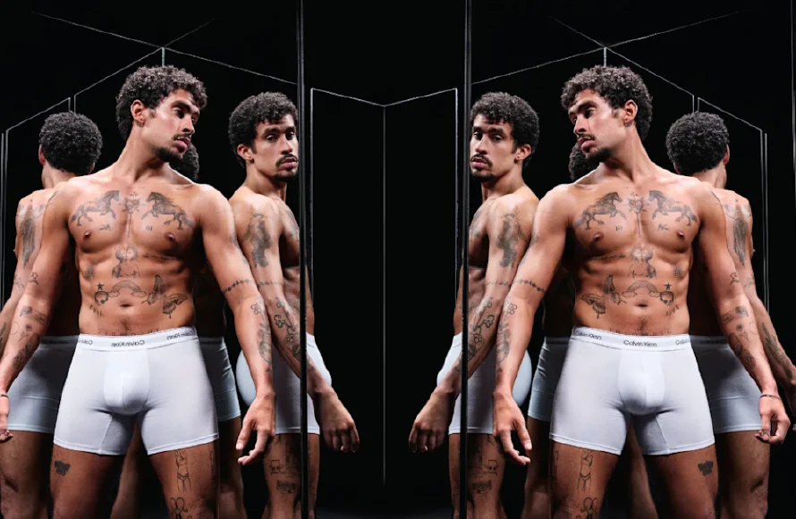 Bad Bunny enciende las redes en la nueva campaña de Calvin Klein