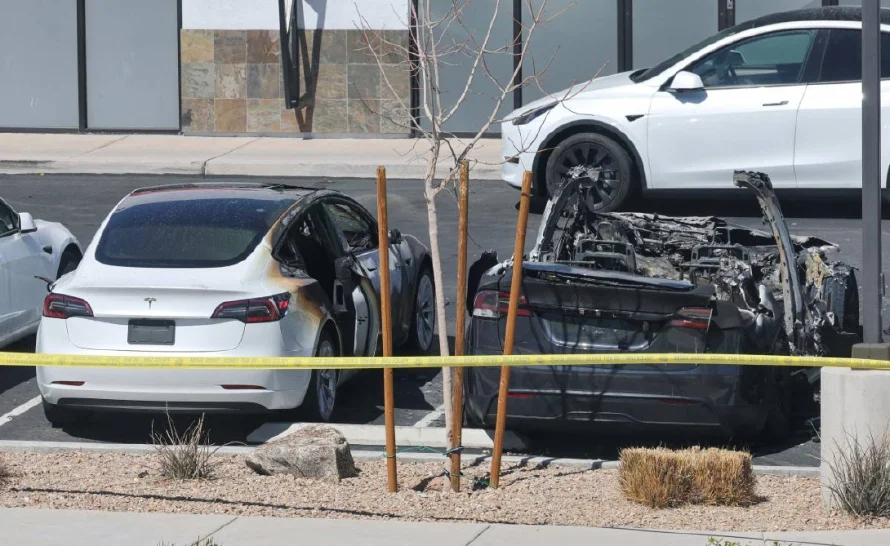 Fiscal general de EEUU califica vandalismo contra Tesla de "terrorismo interno"
