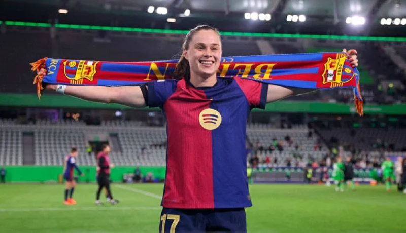 Barça femenino encarrila pase a semis de Champions al golear 4-1 al Wolfsburgo