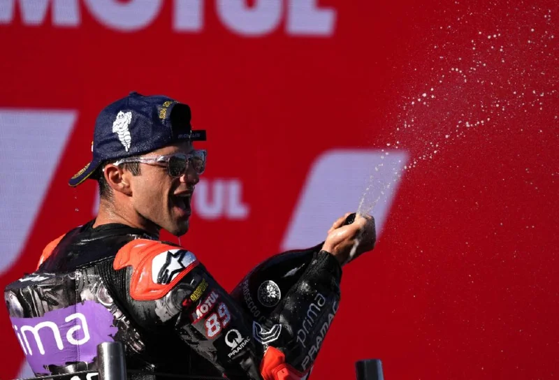 Campeón de MotoGP, Jorge Martín, espera reaparecer en Catar tras su lesión