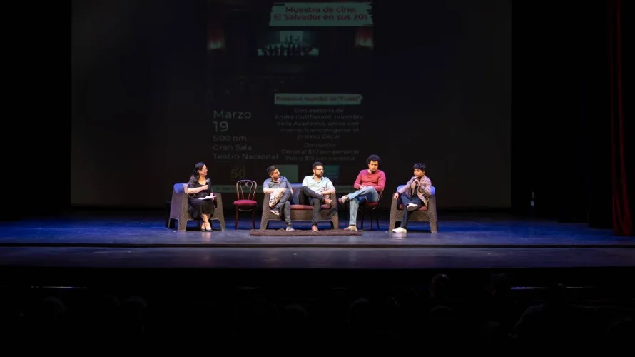 Nuevos talentos del cine despuntaron en el Teatro Nacional de San Salvador