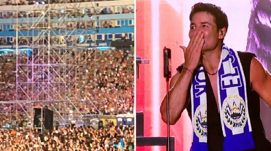 Un agradecido Chayanne recordó cuando visitó El Salvador siendo niño