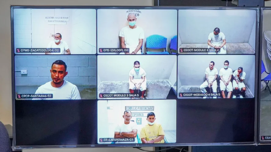 Once presuntos pandilleros de la MS enfrentan audiencia inicial acusados de al menos ocho homicidios