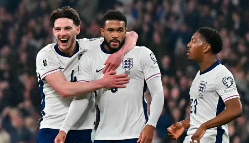 Inglaterra prosigue con paso firme hacia el Mundial 2026