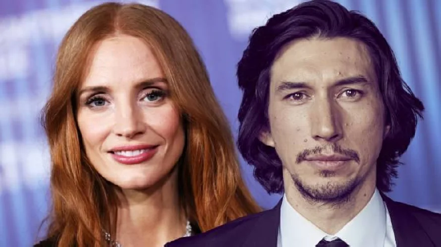 Jessica Chastain y Adam Driver protagonizarán la serie dramática "The Dealer"