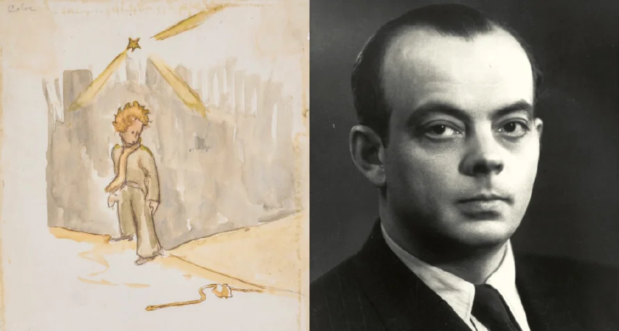 Dibujos de "El principito", de Antoine de Saint-Exupery, a subasta en París