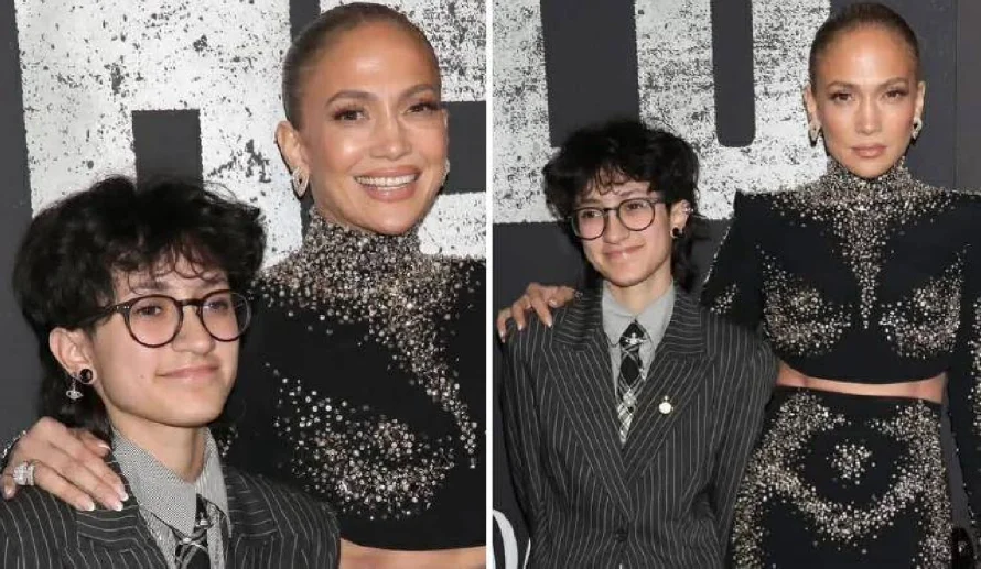 Emme, la hija de J.Lo y Marc, se convierte en ícono "queer" con sus looks