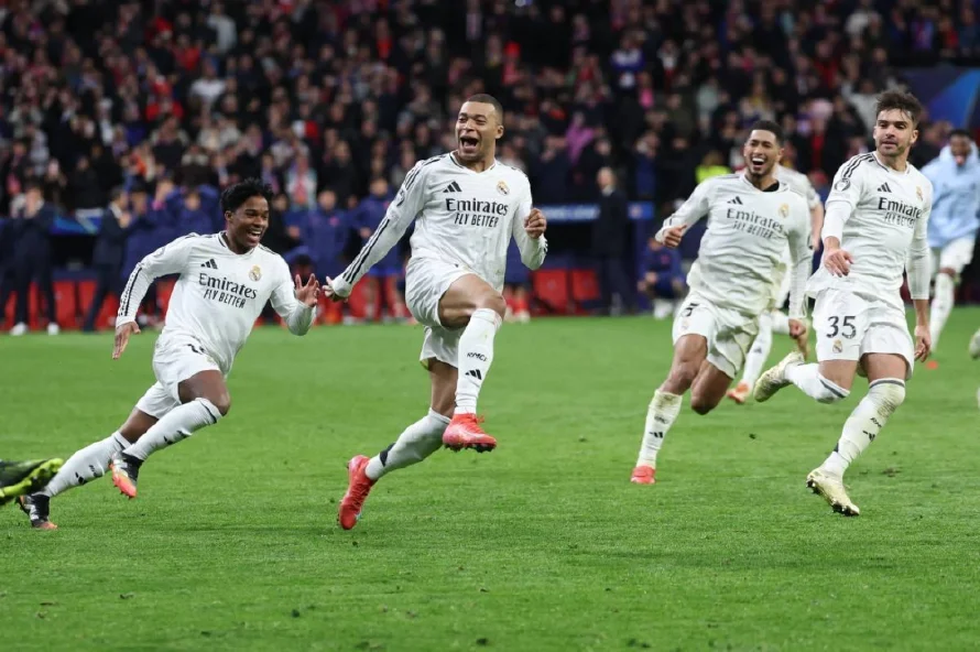 UEFA abre investigación a jugadores del Real Madrid por actuación tras eliminar al Atlético