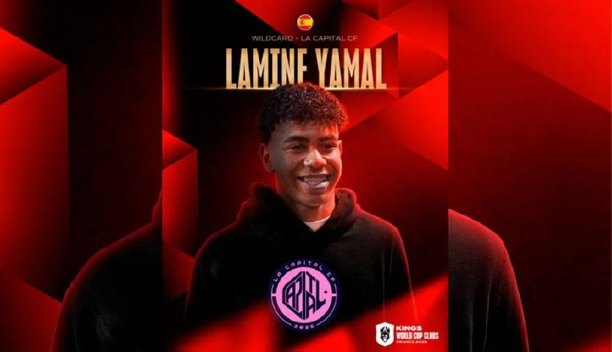 Lamine Yamal presenta La Capital CF, su equipo para la Kings World Cup Clubes