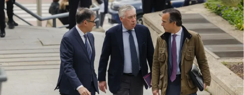 Ancelotti declara que el Real Madrid le sugirió una fórmula para derechos de imagen: "Nunca pensé en defraudar"
