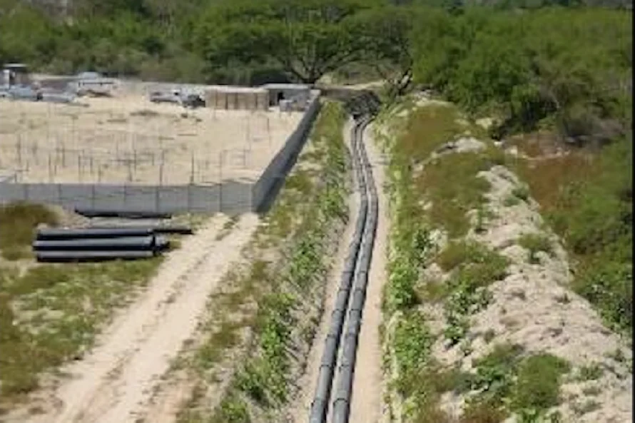 Trabajos de instalación de tuberías en planta potabilizadora de Ilopango lleva el 70% de avance, según ANDA