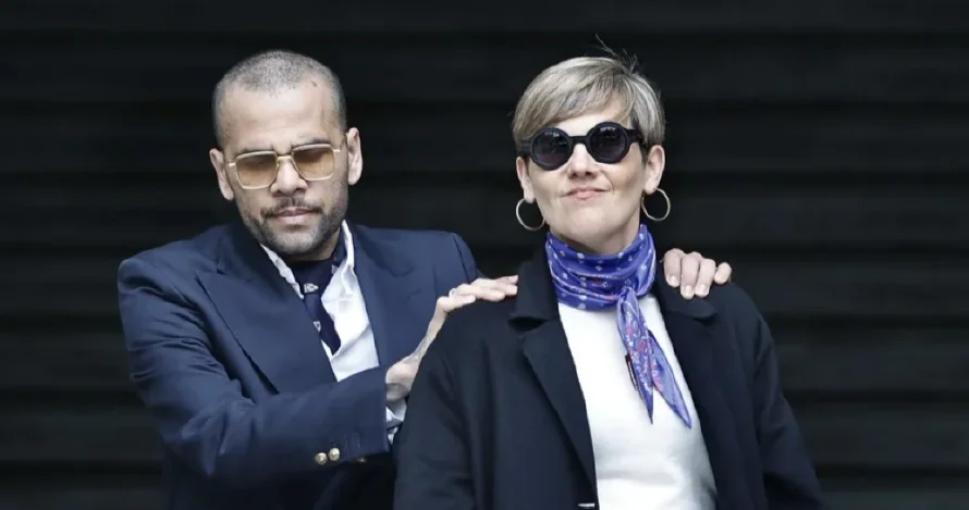 Alves acude a los juzgados para recuperar sus pasaportes tras ser absuelto de violación