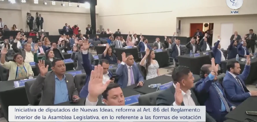 Asamblea elimina la "abstención" como forma de votación de los diputados, Vamos vota a favor
