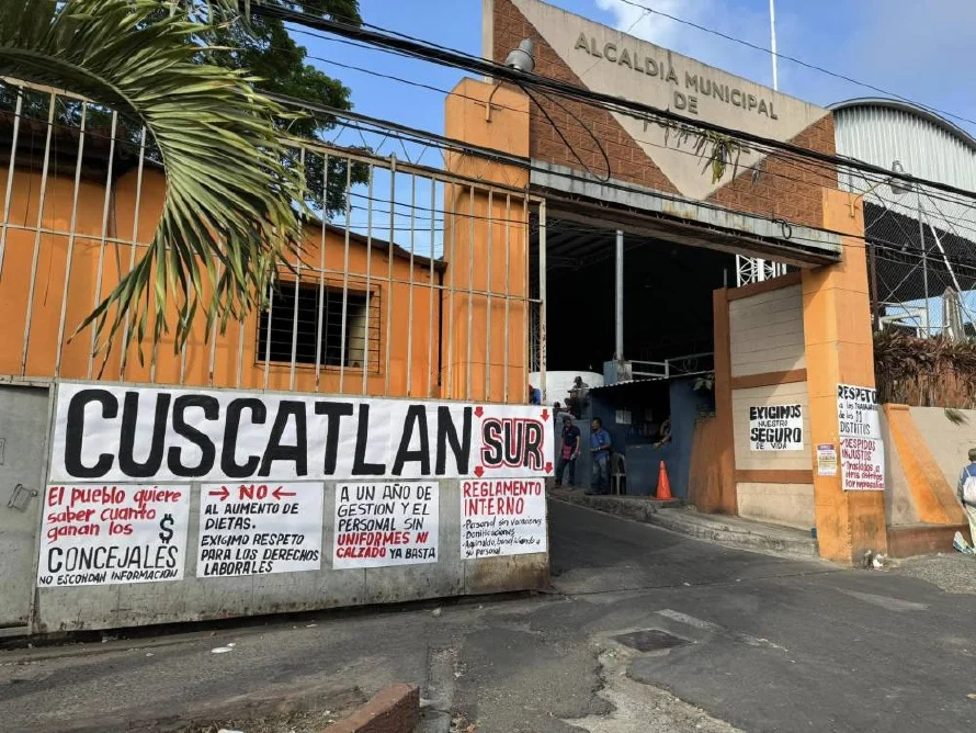 Sindicalistas municipales de Cuscatlán Sur esperan que alcaldesa cumpla su palabra tras diálogo