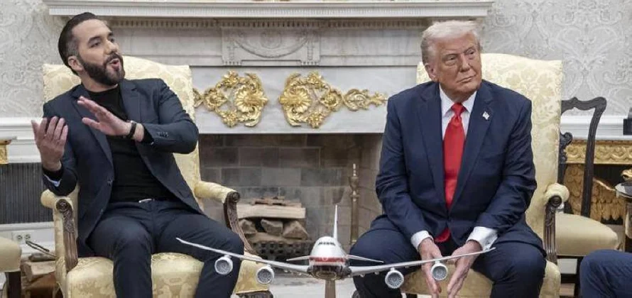Bukele le ofrece ayuda a Trump para resolver "problema con el crimen y el terrorismo" de EEUU