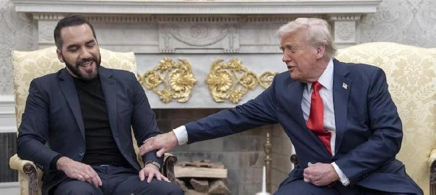 La visita de Nayib Bukele a la Casa Blanca y su reunión con Donald Trump