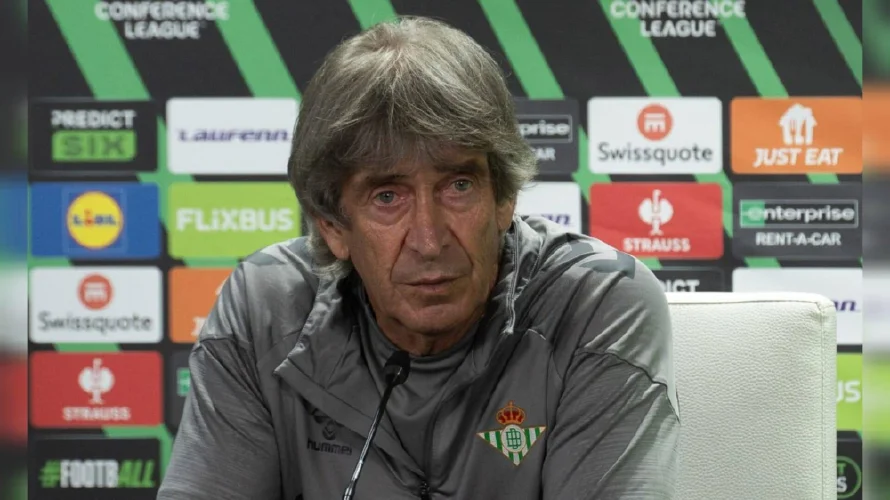 Pellegrini apela a la ambición del Betis para seguir avanzando en Conference League